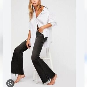 Free People Dark Blue Flare